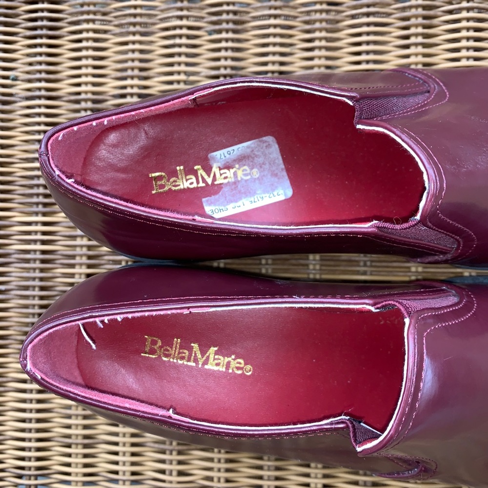 🍄 Bella Marie block heel platform loafer. Size 10 - Picture 7 of 8